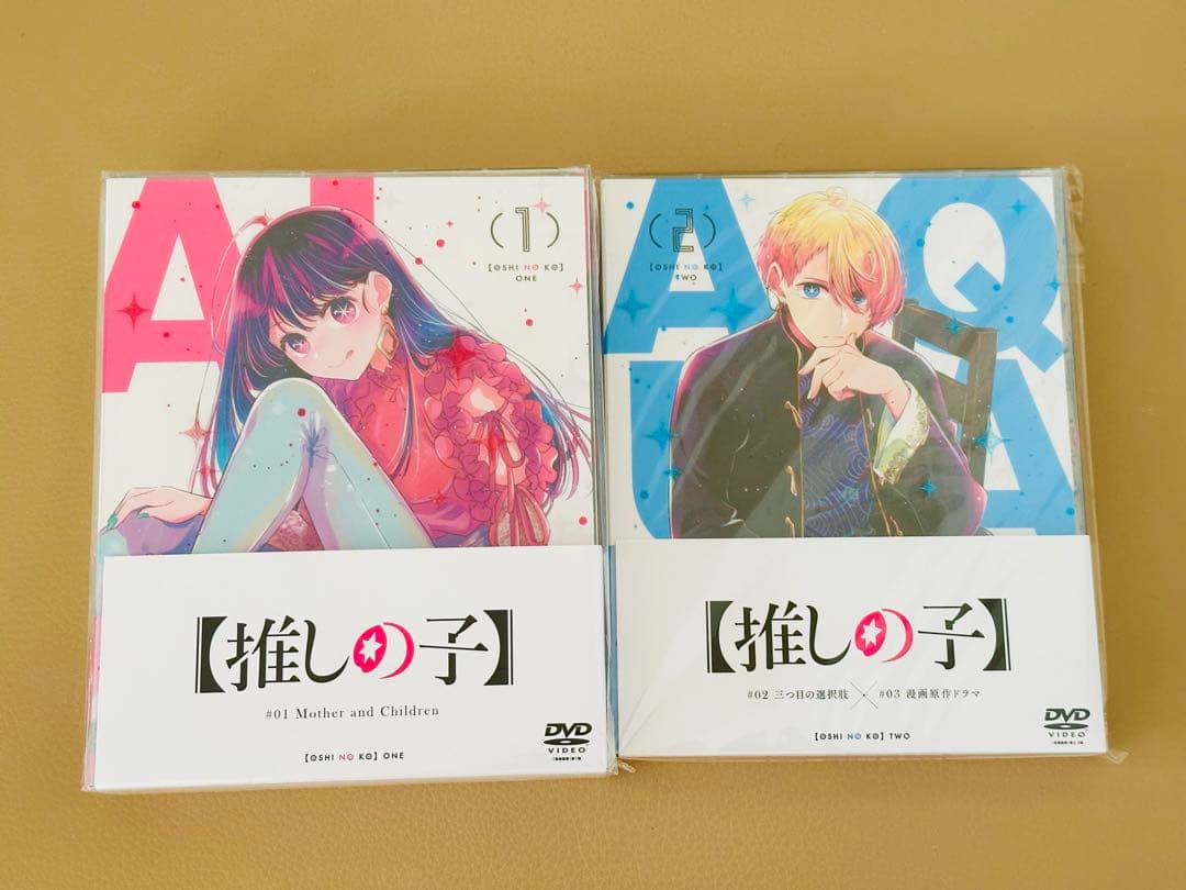 推しの子 1期 DVD＋ケース 全巻 全6巻 新品未視聴 特典なし 絵コンテ集付