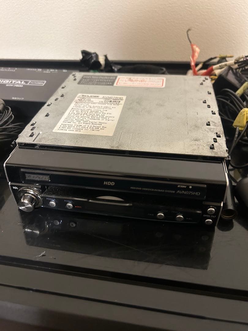 エクリプス　AVN075HD 地デジ　フルセグチューナー　オーディオ　セット