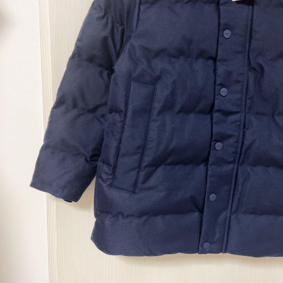 【新品】jacadi ダウンジャケット　ネイビー　中綿コート 8A