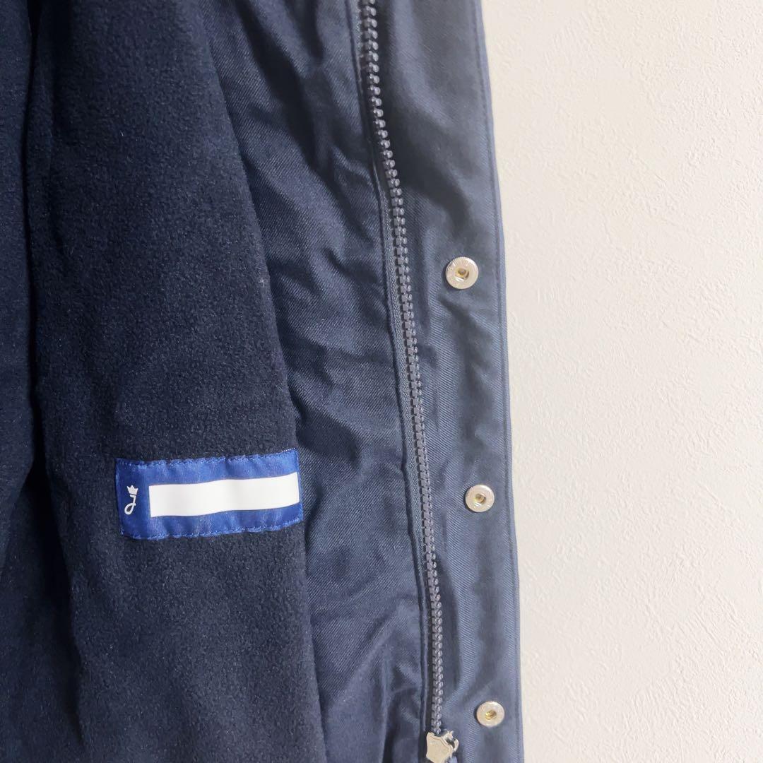 【新品】jacadi ダウンジャケット　ネイビー　中綿コート 8A