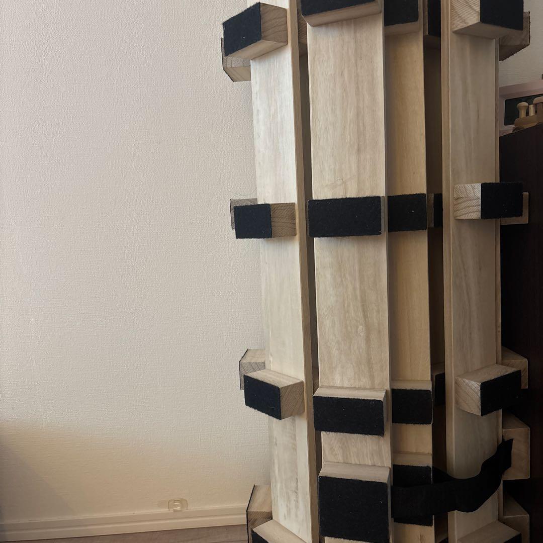 セミダブル すのこベッド 丸めて収納可能