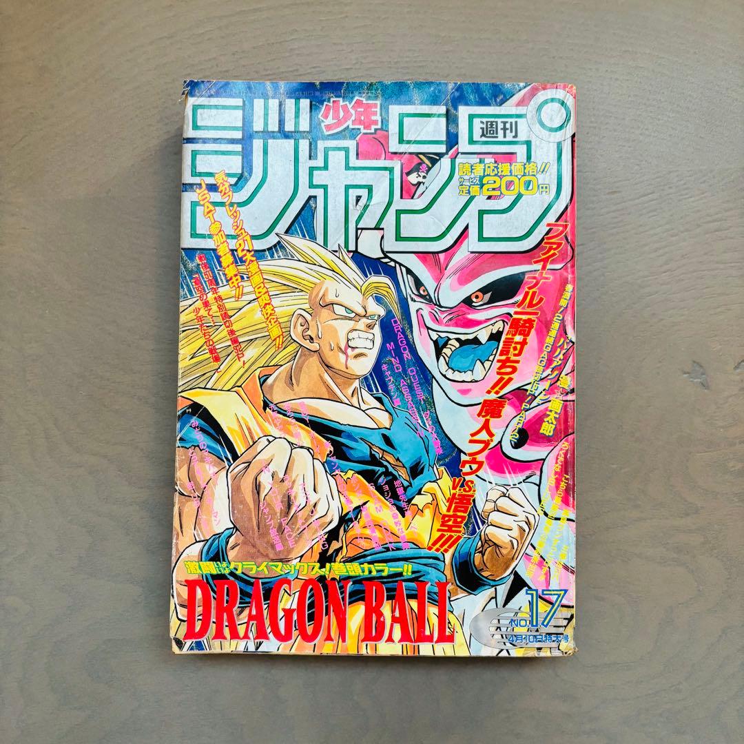 【当時物】週刊少年ジャンプ 1995年17号 ドラゴンボール