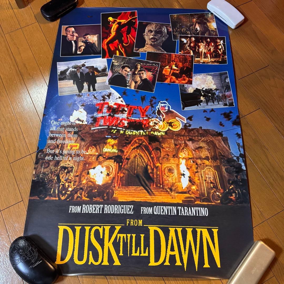 映画 フロム・ダスク・ティル・ドーン ポスター３枚セット 当時物