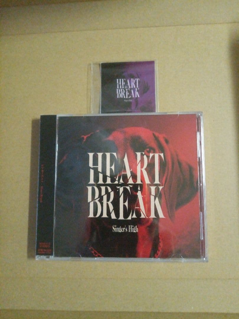 HeartBreak初回限定盤特典ステッカー付