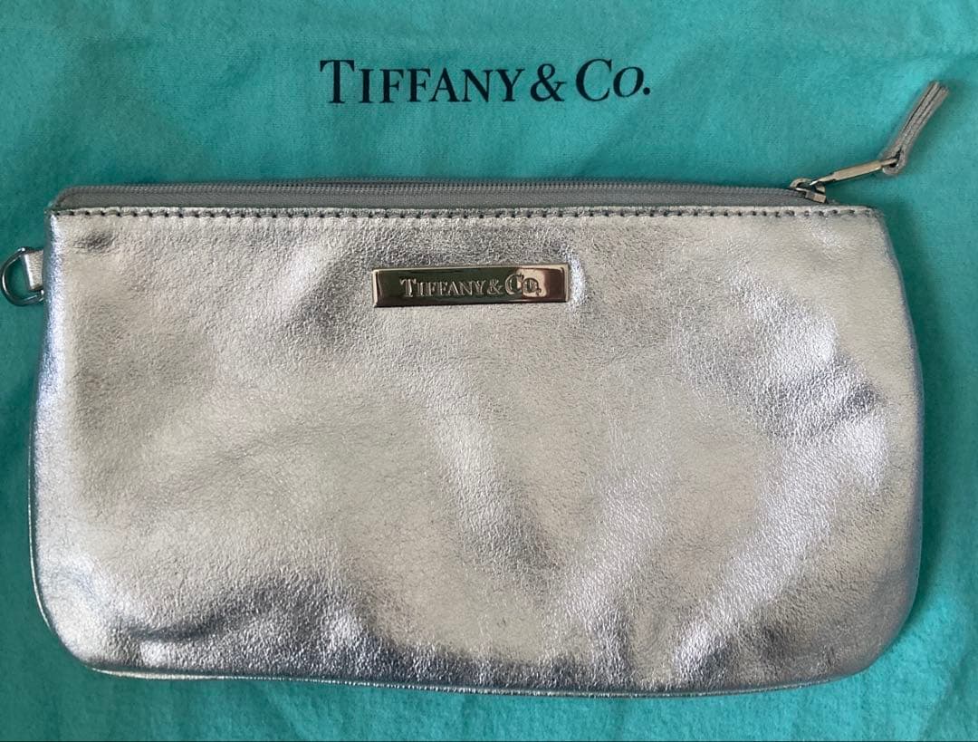 ティファニー リバーシブル 大容量トート⭐︎ポーチ・保存袋・箱付き