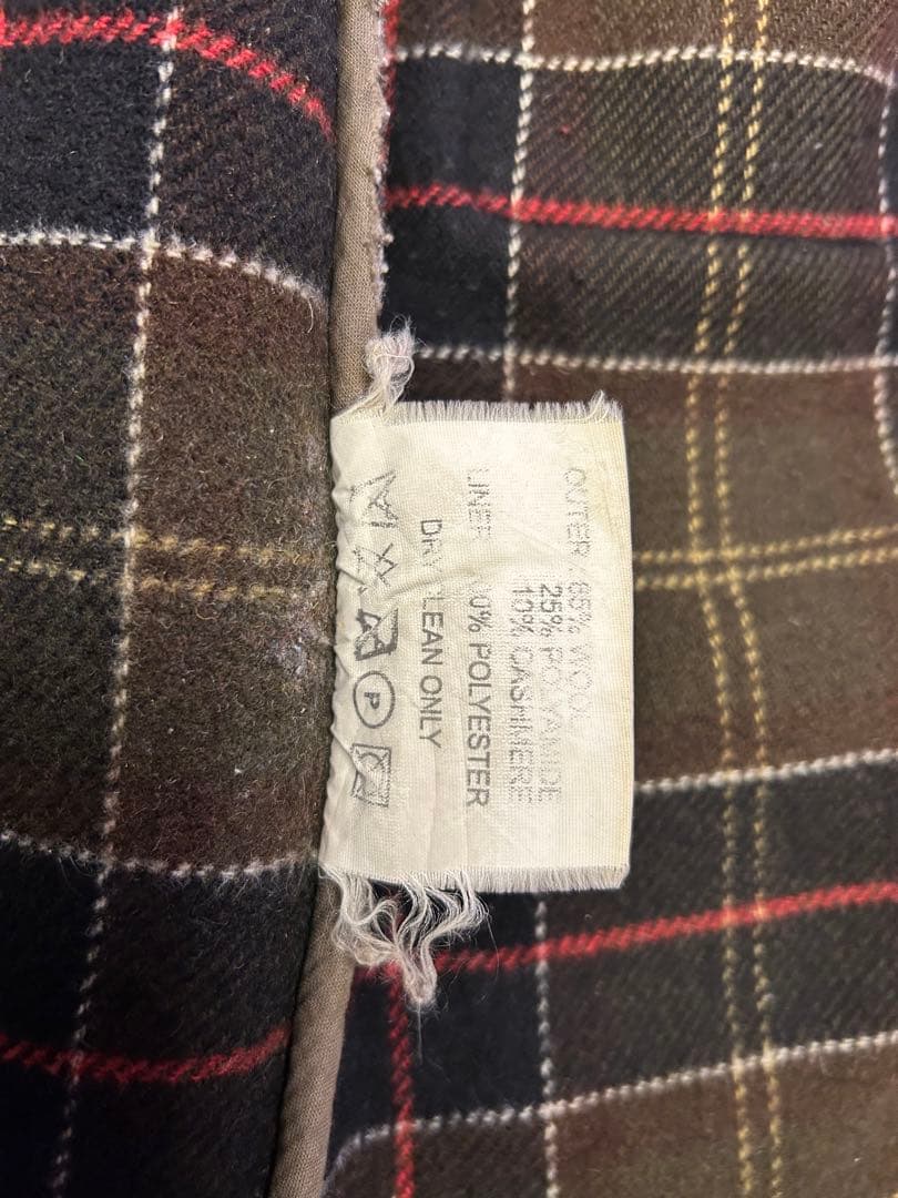 ⭐️希少⭐️❤️カシミヤ混❤️バブアー(Barbour)ダッフルコート SIZE:38