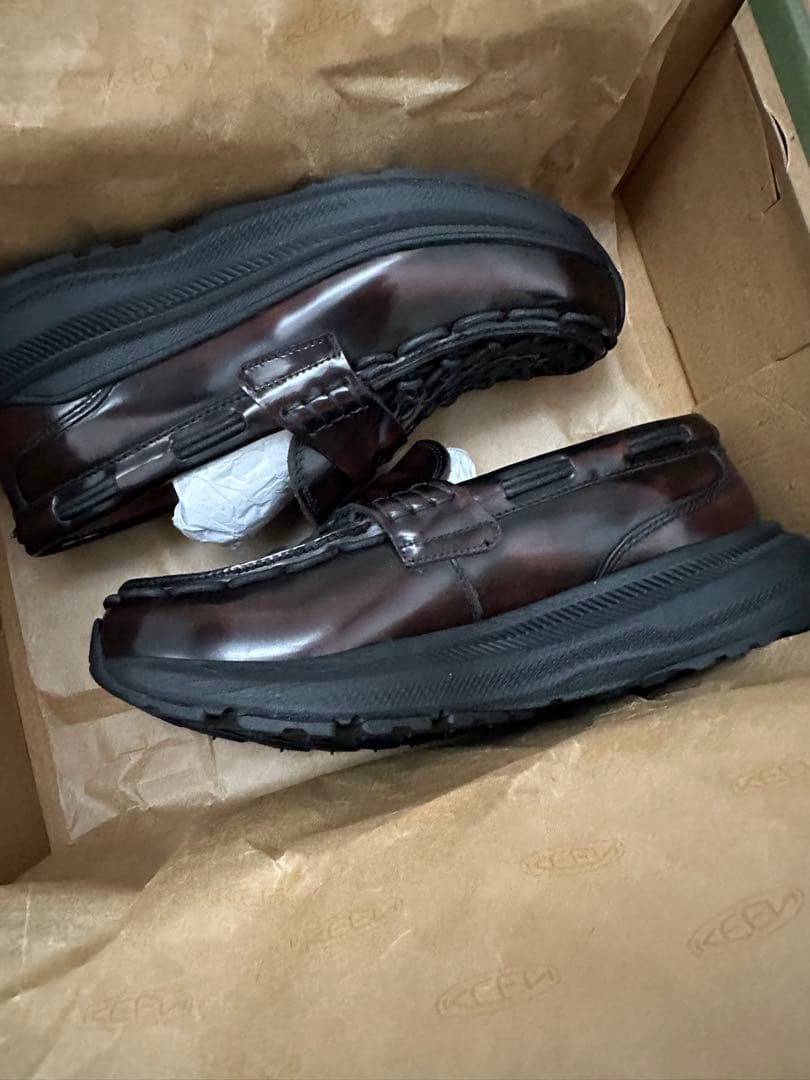 靴 UNEEK LOAFER WK CORDOVAN 25cm