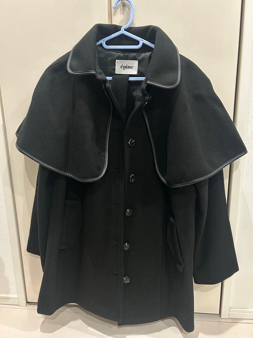 【美品未使用】エピヌ　ケープコート　epine