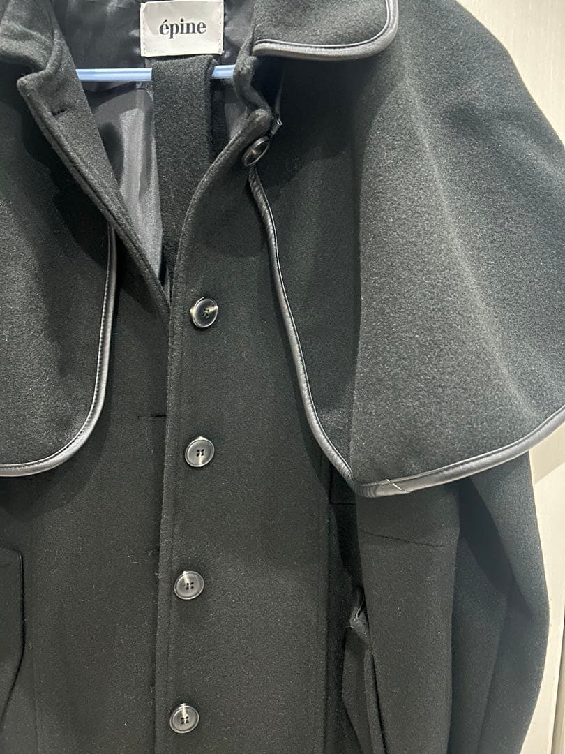 【美品未使用】エピヌ　ケープコート　epine