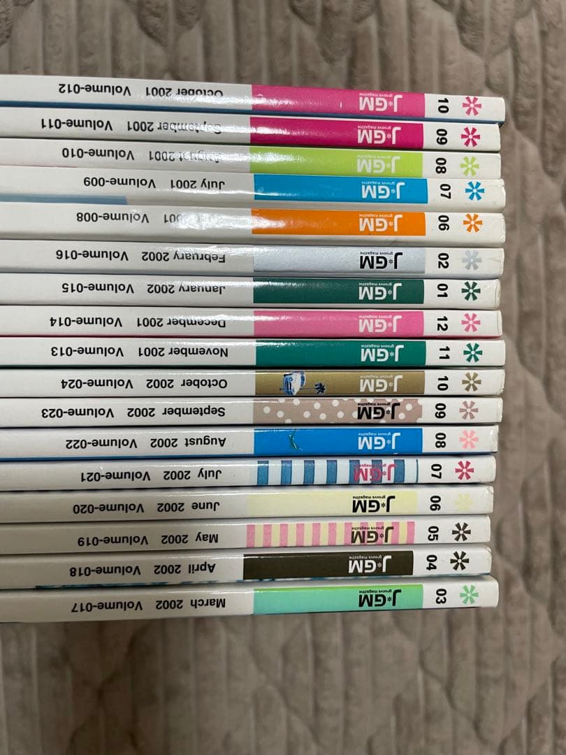 【雑誌】J＊GM　J groove magazine 8号～67号 60冊セット