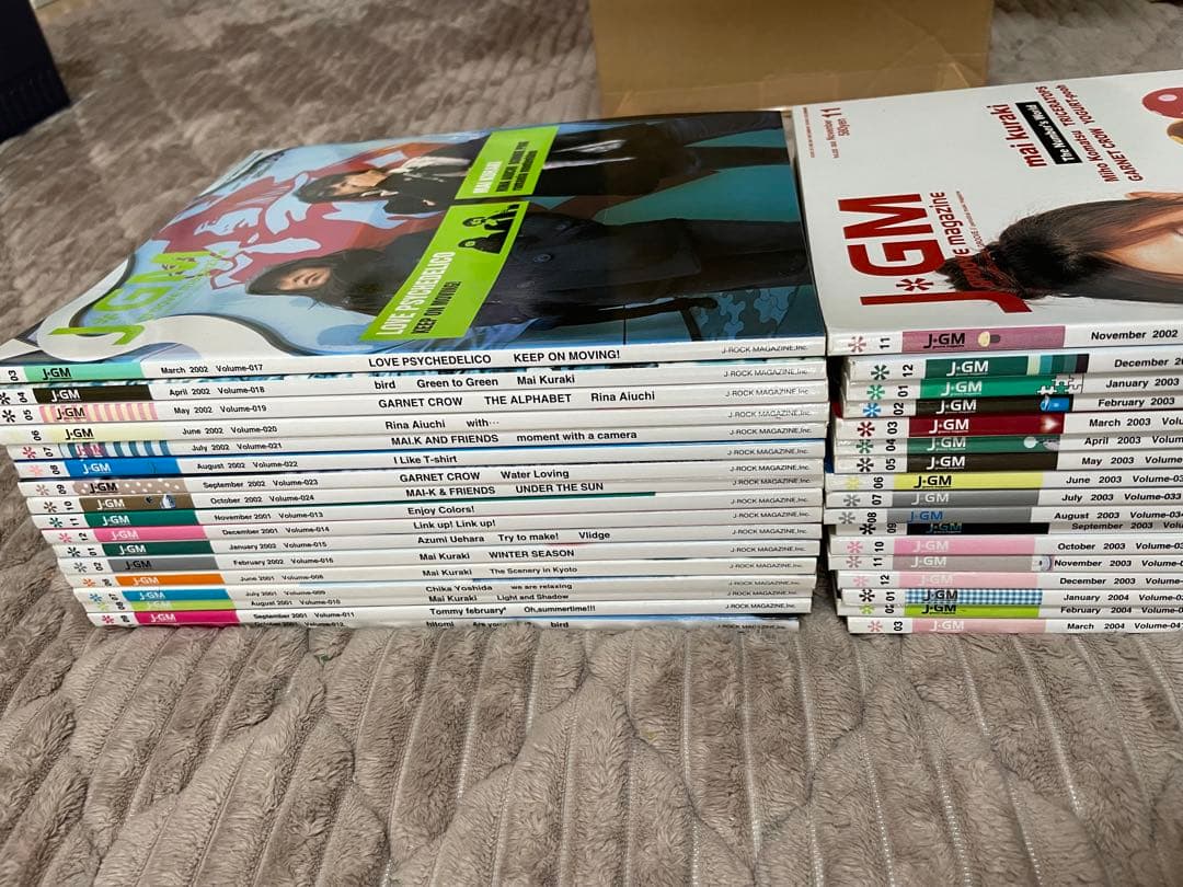 【雑誌】J＊GM　J groove magazine 8号～67号 60冊セット