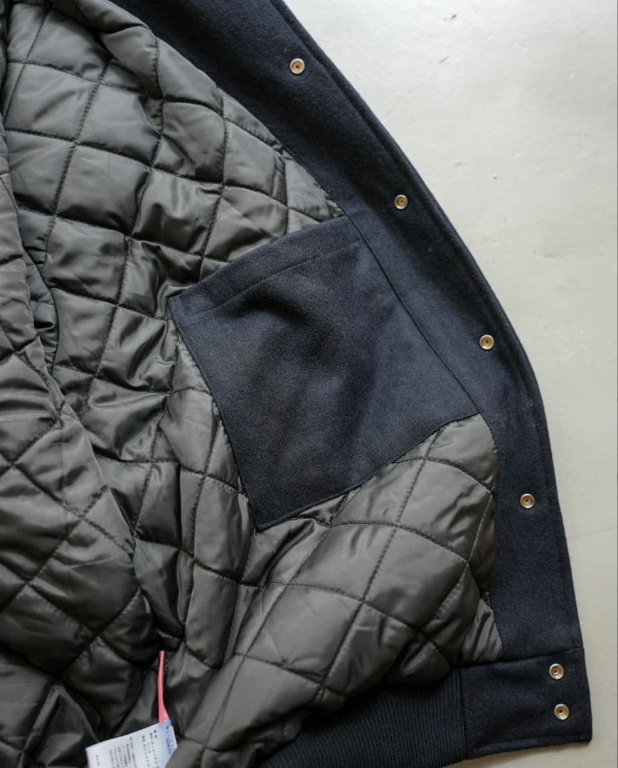 BONBON/BLUETOWN ウールスタジアムジャケット B5017