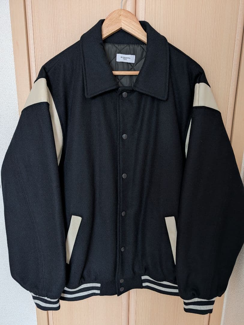 BONBON/BLUETOWN ウールスタジアムジャケット B5017