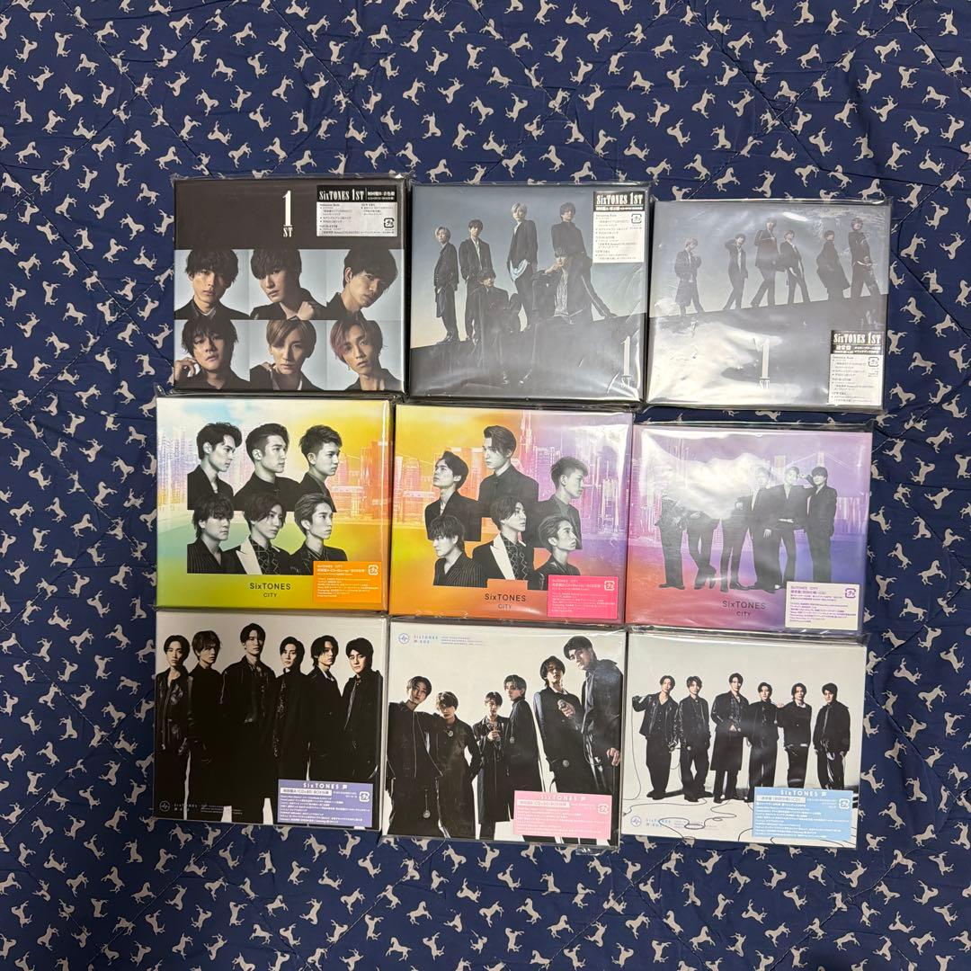 SixTONES アルバム ライブBlu-Ray まとめ売り 特典付き