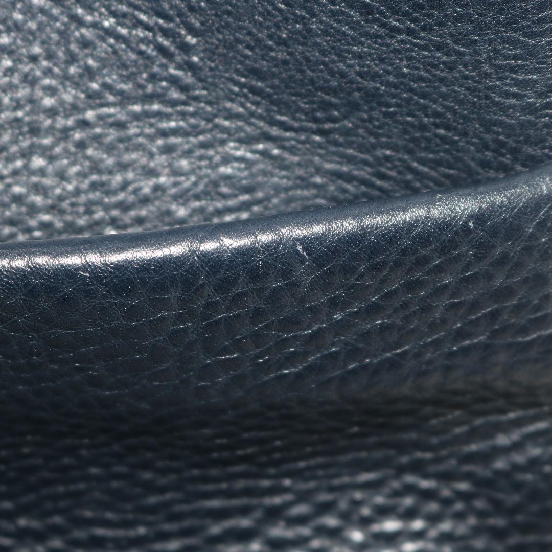 【美品】ヒロフ ヴィータ 2wayバッグ ショルダーバッグ S ダークブルー