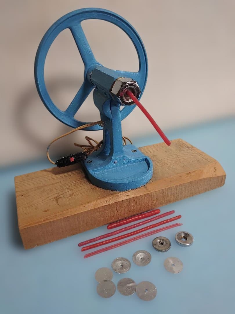 デンタルワックススプルー線製造機器青い回転ホイール機械装