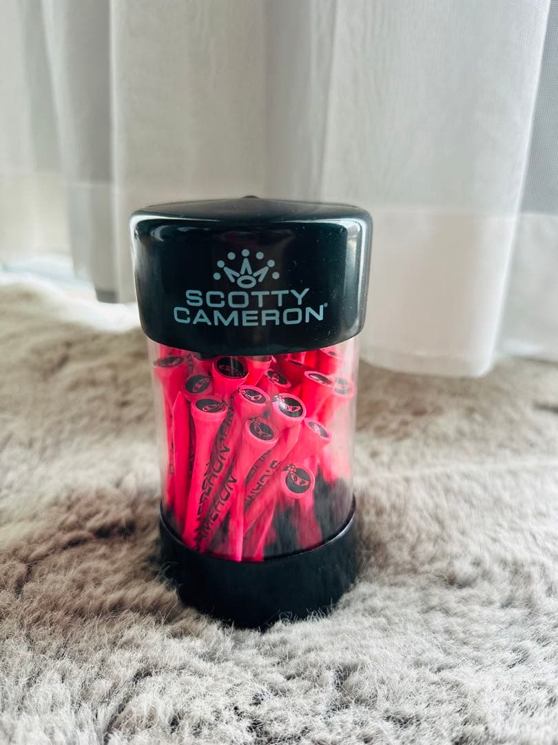 SCOTTY CAMERON ピンク ウッドティー