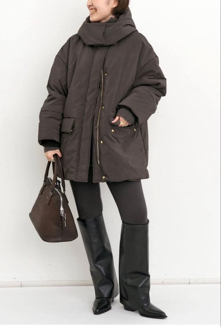 ジャケット・アウター L'Appartement LISIERE 2way Padding Coat