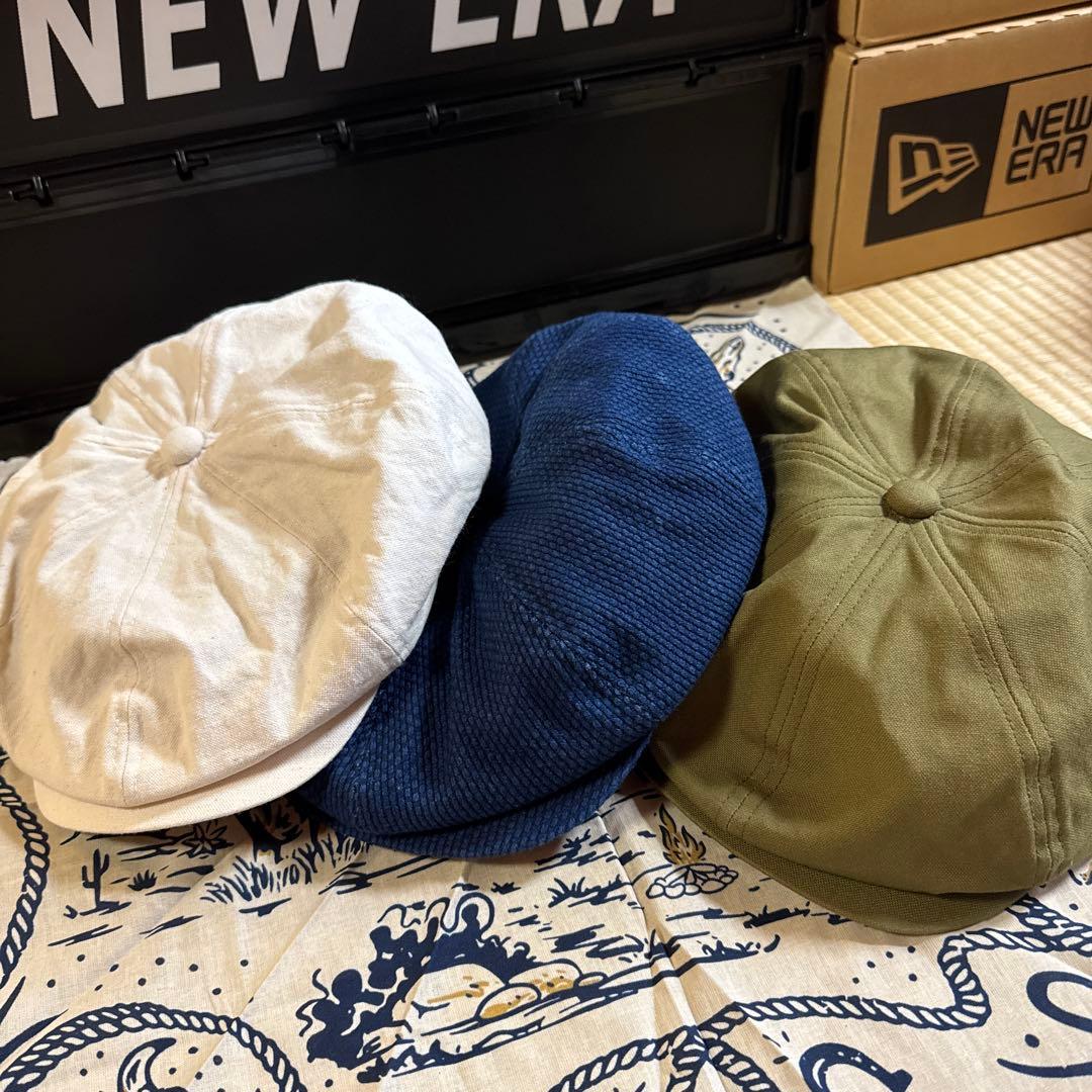 児島ジーンズ キャスケット 3色セット