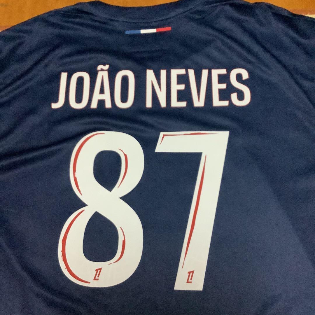 パリ・サンジェルマン 24-25 H 2XL ジョアン・ネヴィス 87 新品