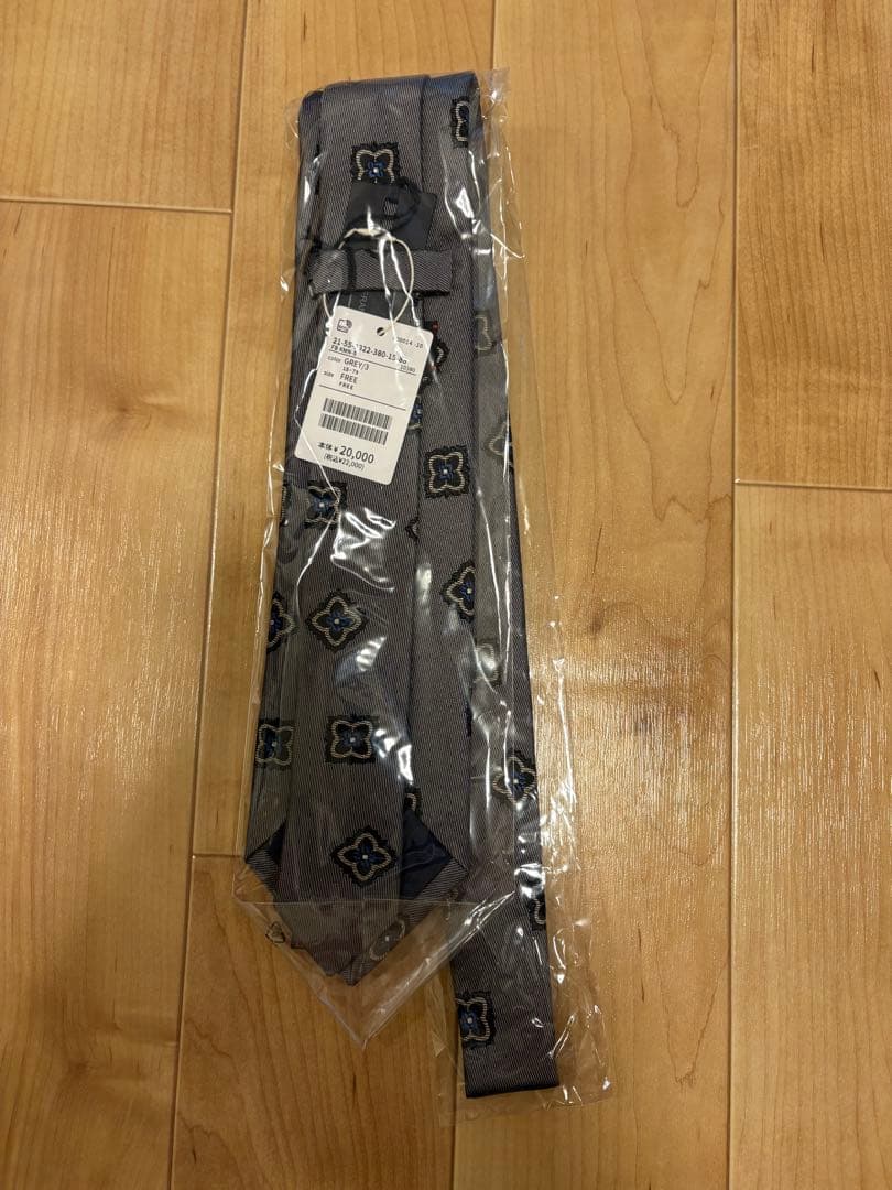 FRANCO BASSI × BEAMS花柄ネクタイ