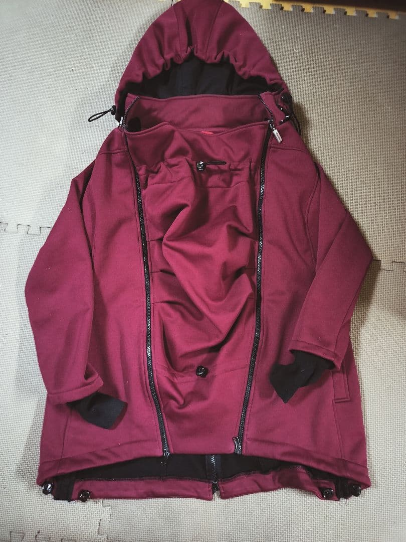 ママコート　ダッカー付き　おんぶ　抱っこ