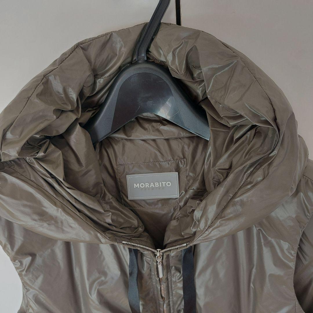 MORABITO　PREMIER フード付きダウンベスト 38