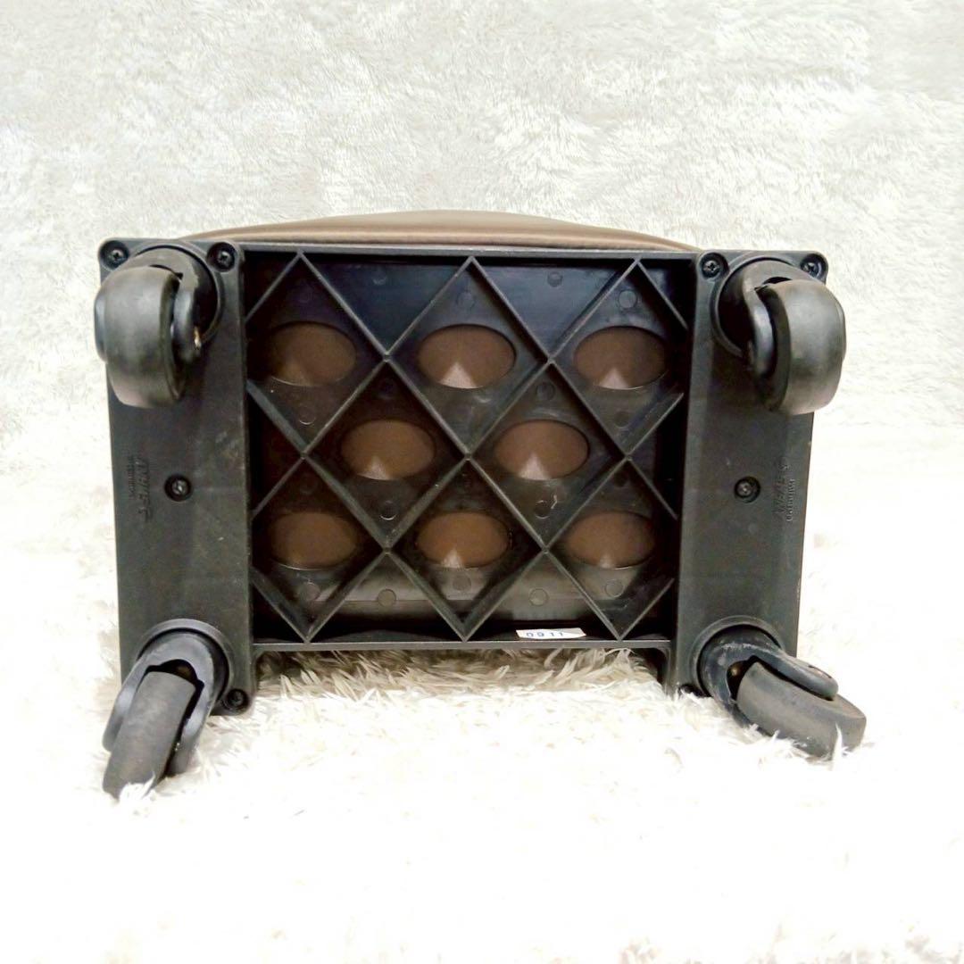 美品✨スワニー キャリーバッグ チャーム付き ブラウン 即完売 SWANY