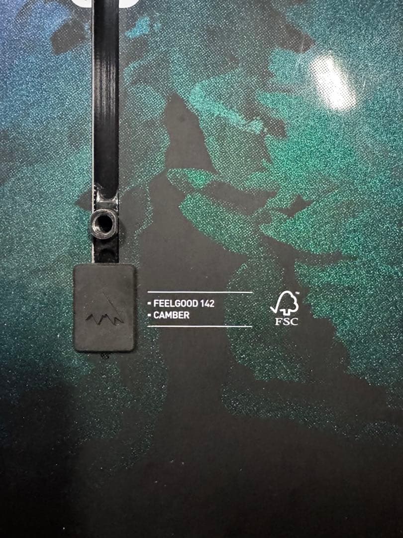 【新品未使用】Burton FEELGOOD 142cmスノーボード キャンバー