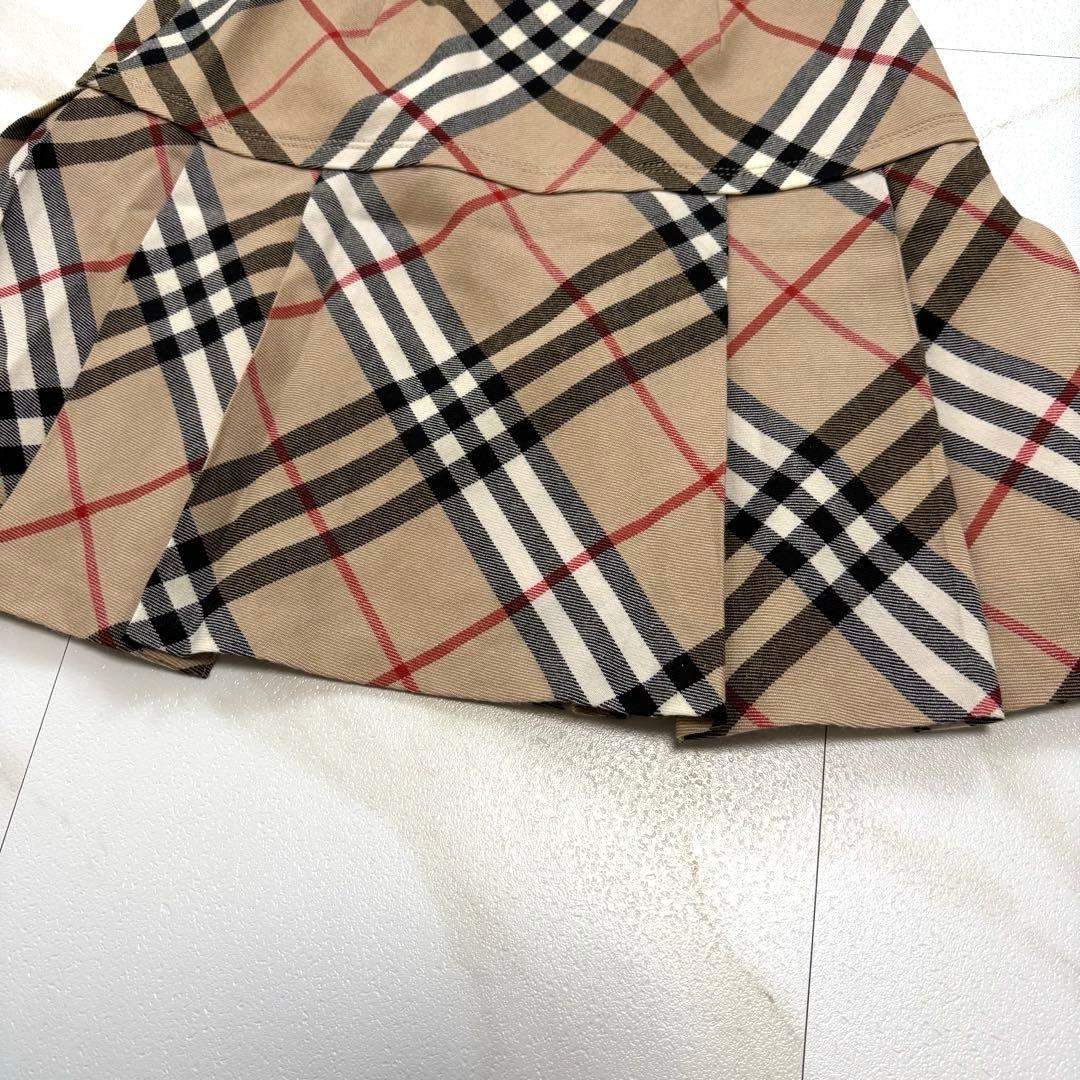美品✨バーバリー ブルーレーベル ノバチェック プリーツ スカート 36