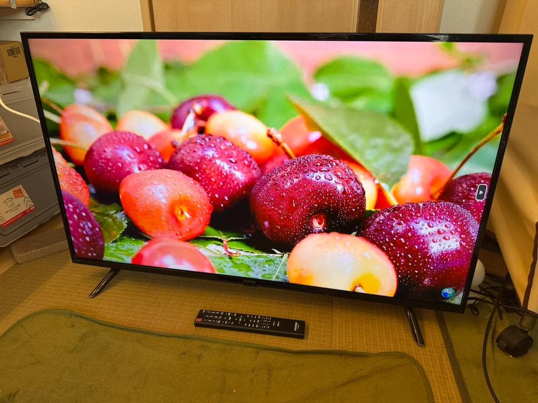 アイリスオーヤマ　IRISOHYAMA　4k対応　テレビ　43UB10PB　綺麗