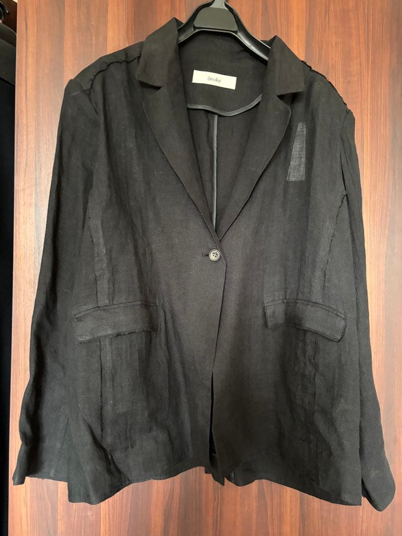 anukeリネンシアージャケット新作