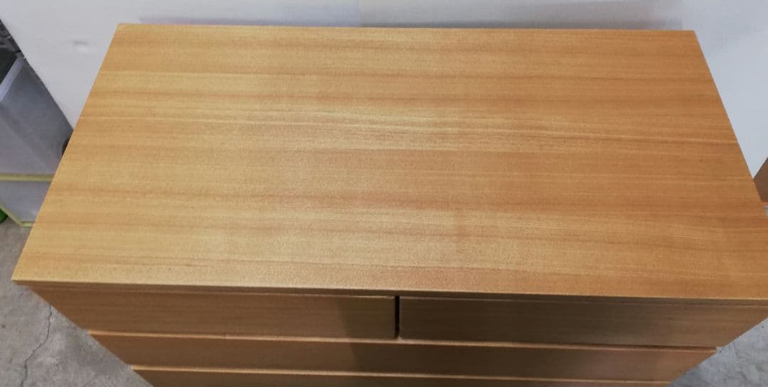 無印良品オークウッド 4段チェスト(幅95.5*奥行44.5*高さ90cm)