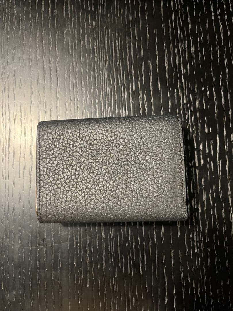 美品！DELVAUX プレッセトライフォールドウォレットミニ財布　三つ折り財布