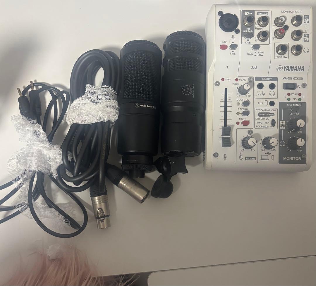 す*な様 Yamaha AG03MK2 オーディオインターフェイス セット