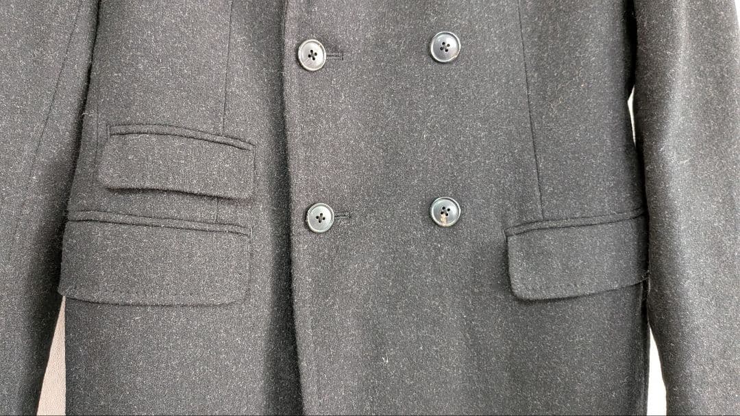 が*く様 【美品】ユニクロ　＋J　ウール　チェスターコート　ブラック L ジルサ