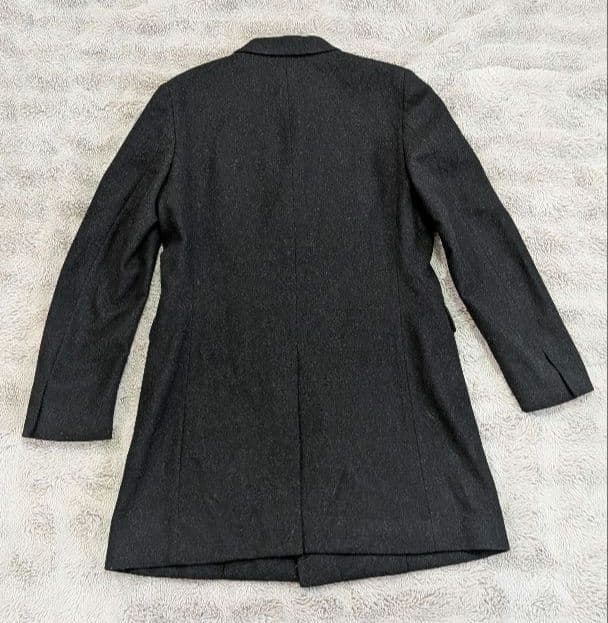 が*く様 【美品】ユニクロ　＋J　ウール　チェスターコート　ブラック L ジルサ