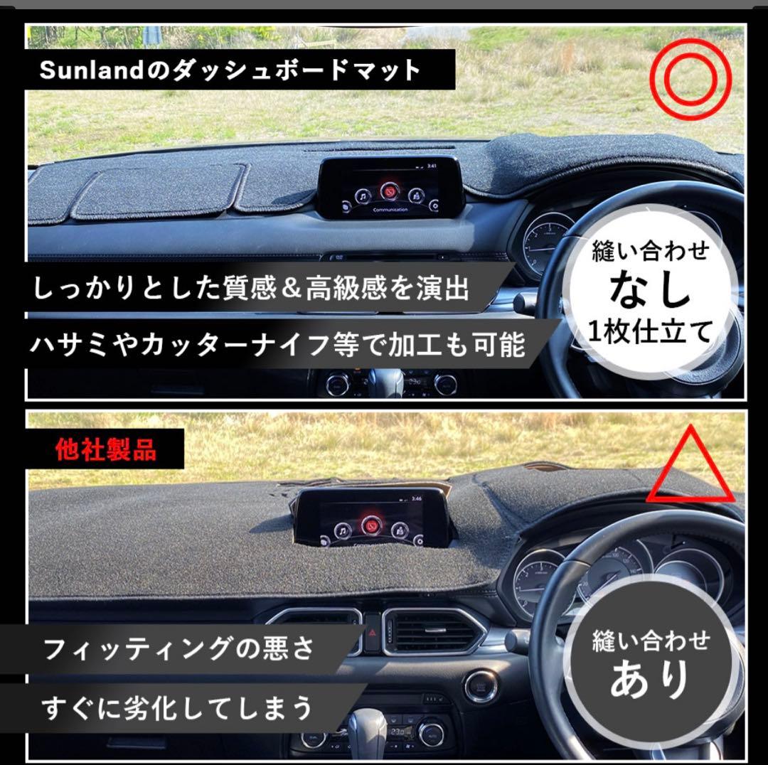 Sunland ダッシュボードマット　トヨタランドクルーザー　プラド　150系