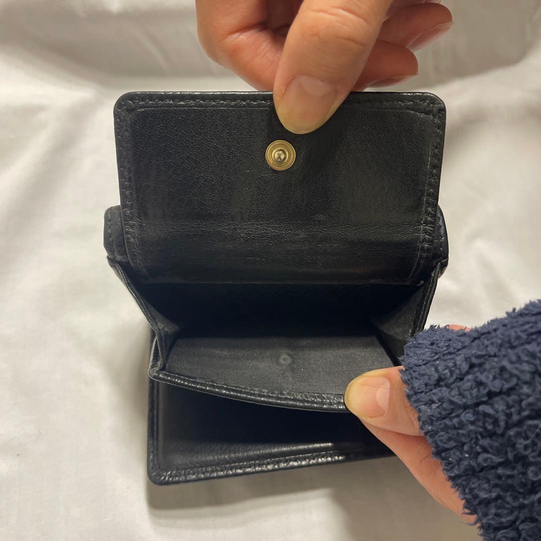 JIMMY CHOO ブラック 三つ折り財布