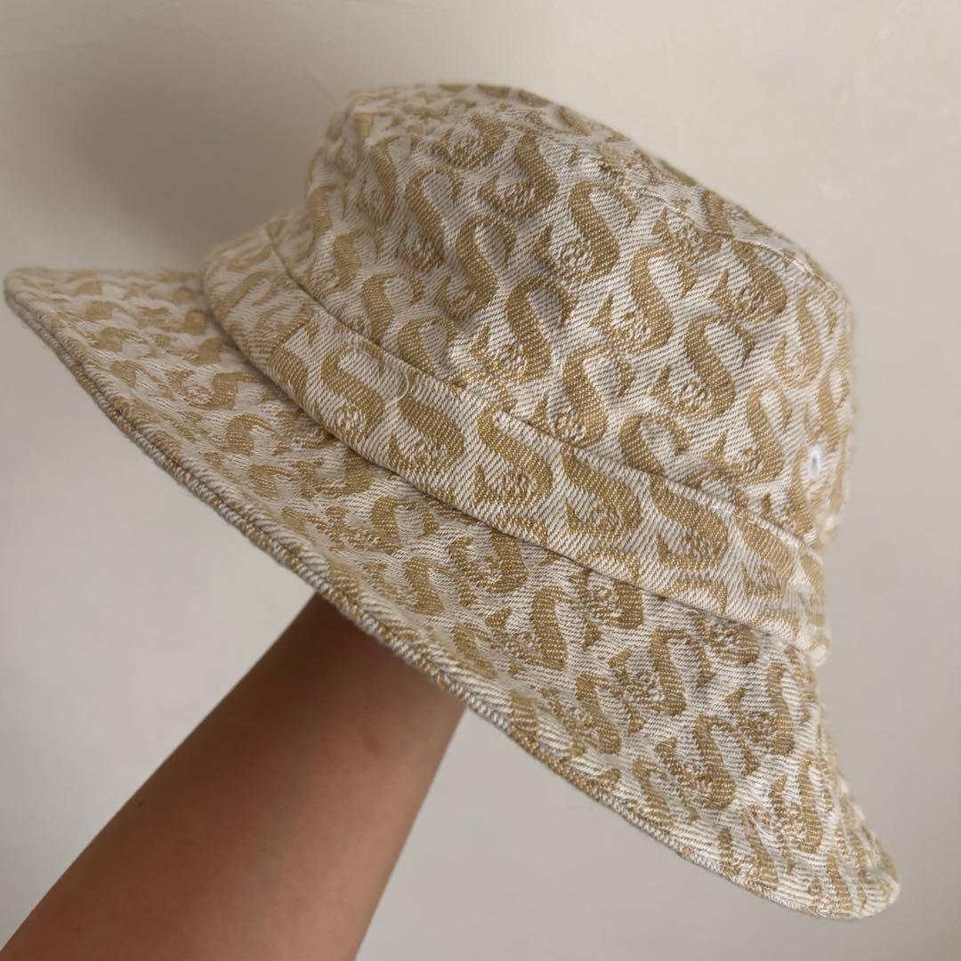 美品　supreme bucket hat モノグラム　バケットハット