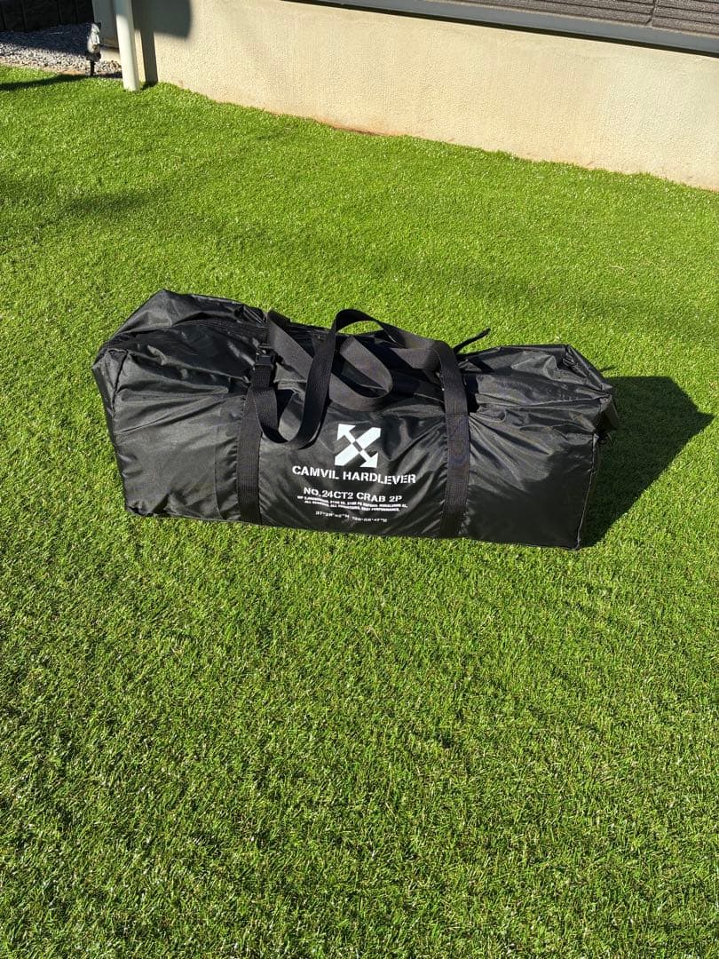 CAMVIL CRAB 2P（ブラック） テント