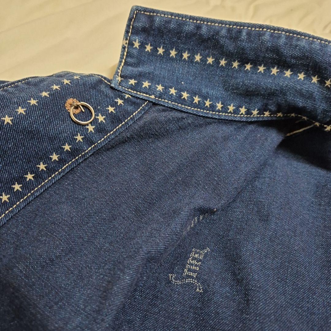 g*r様 フリーホイーラーズスターウォバッシュストライプワークコート36