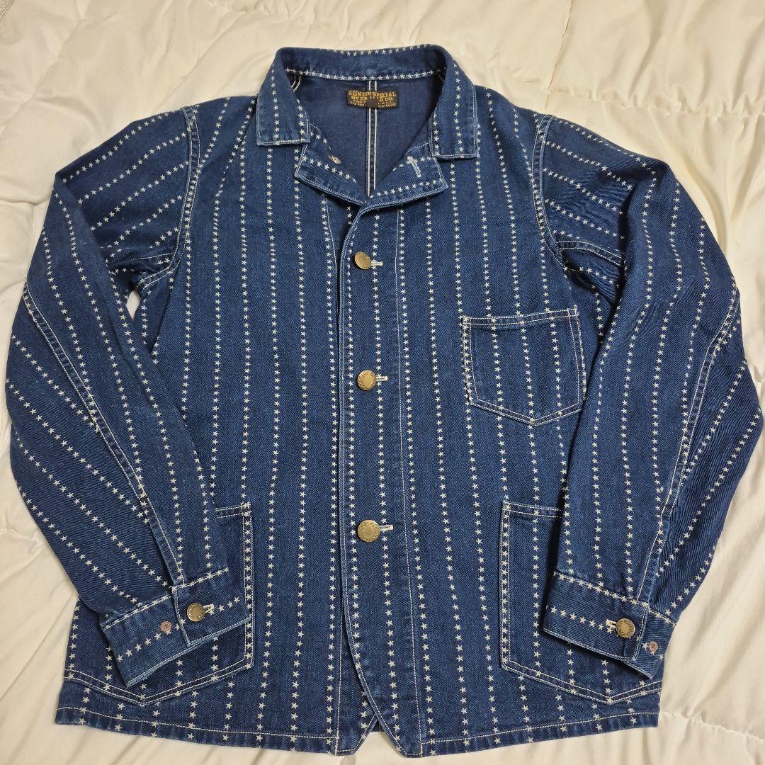 g*r様 フリーホイーラーズスターウォバッシュストライプワークコート36