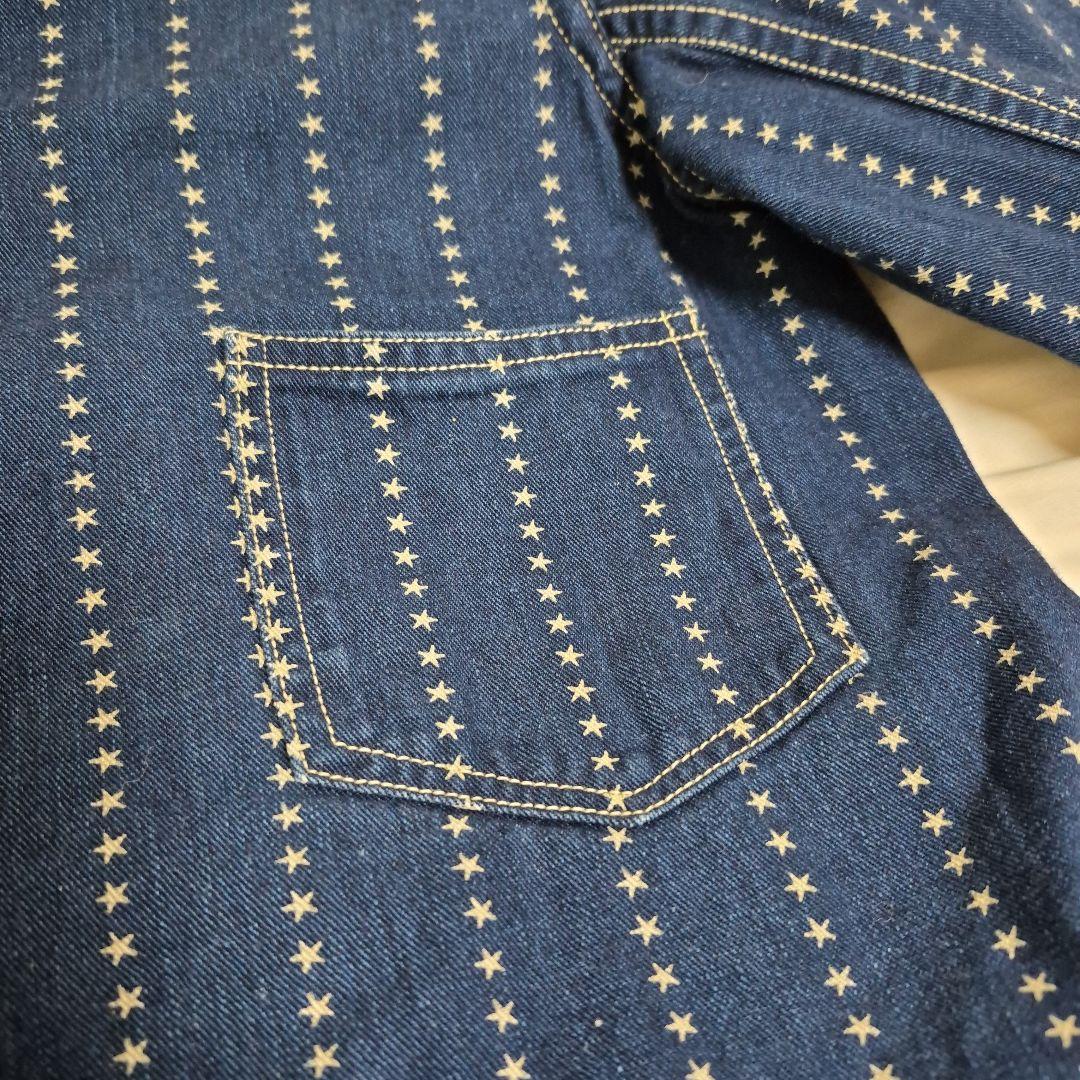 g*r様 フリーホイーラーズスターウォバッシュストライプワークコート36