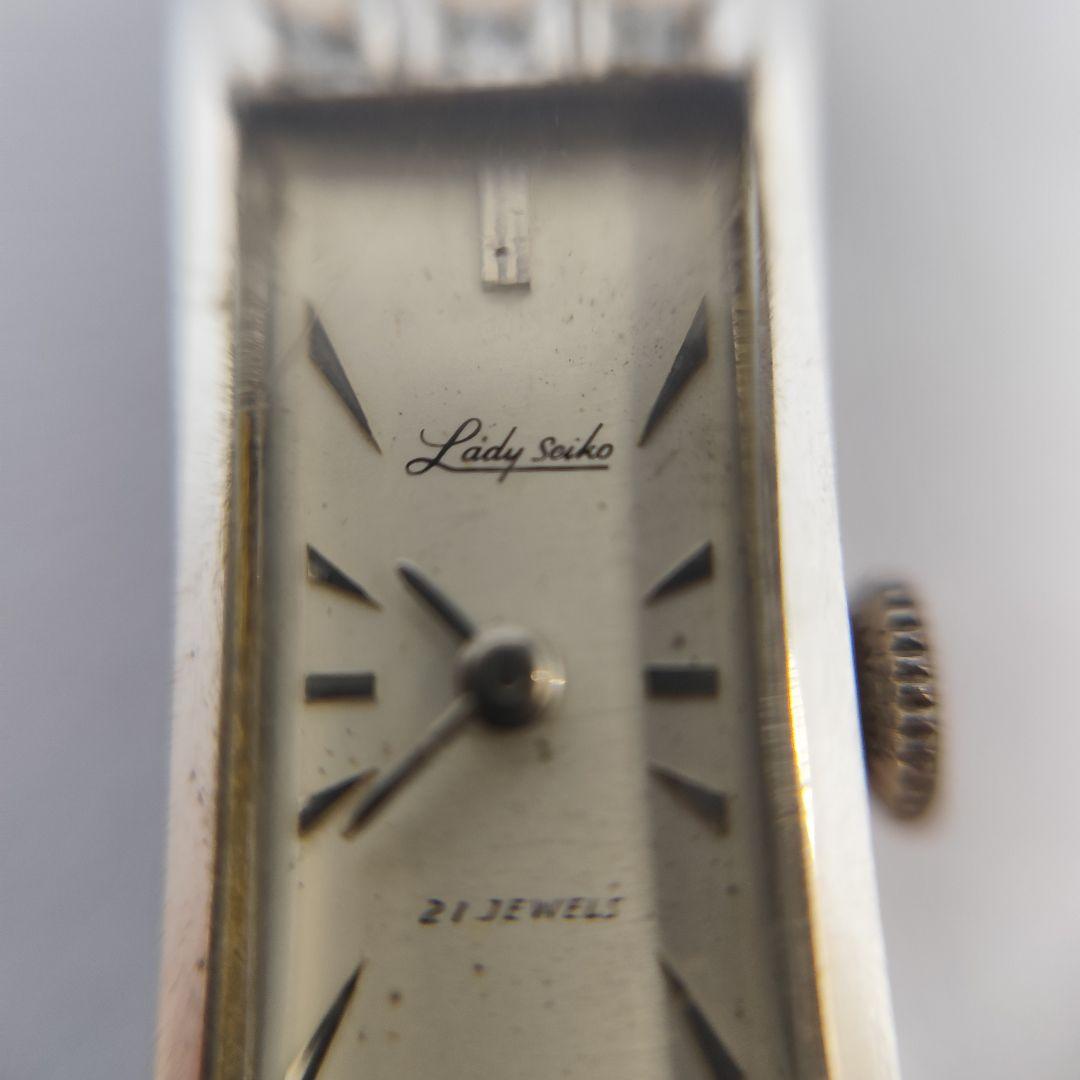 て*る様 レディーセイコー 手巻き時計 14K WG