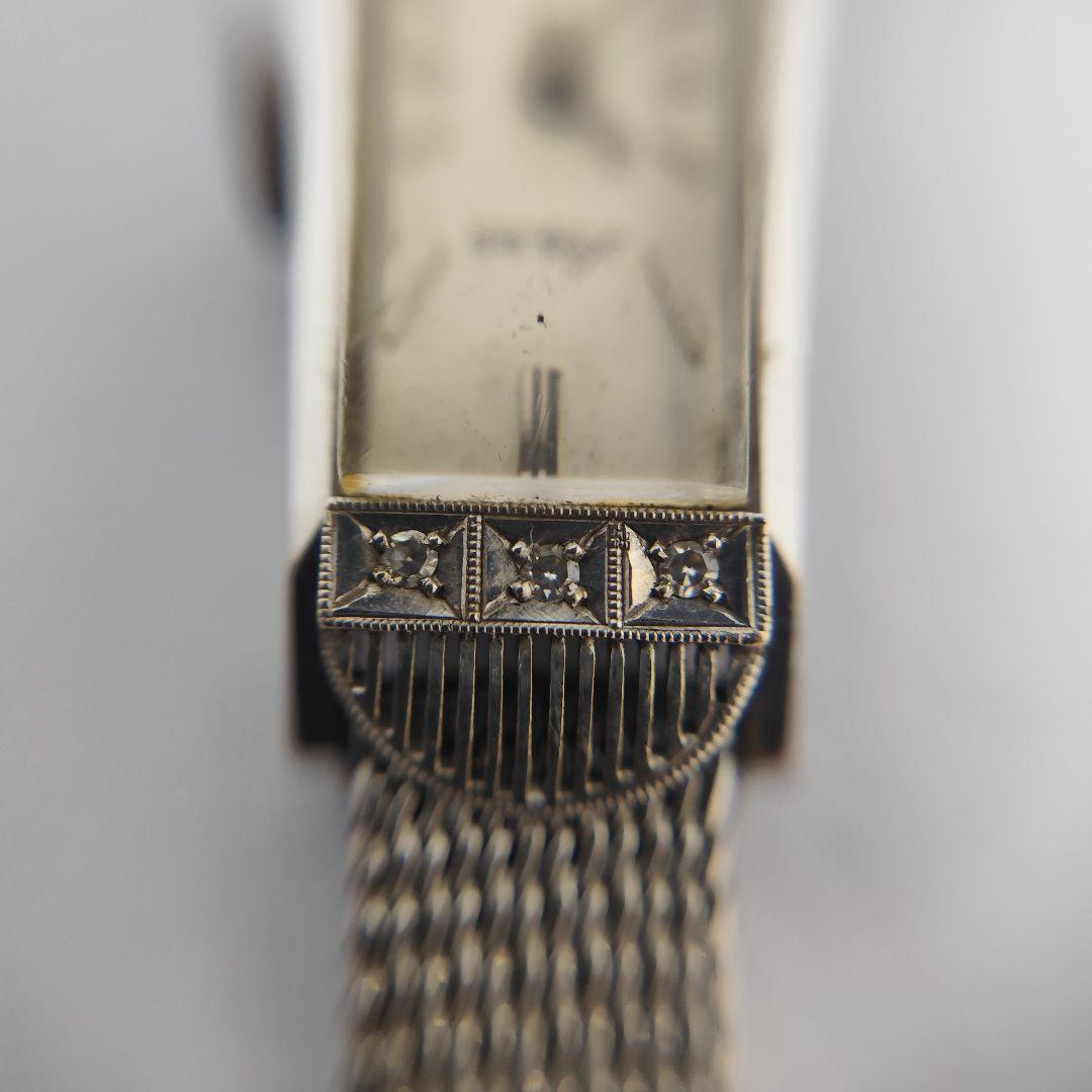 て*る様 レディーセイコー 手巻き時計 14K WG