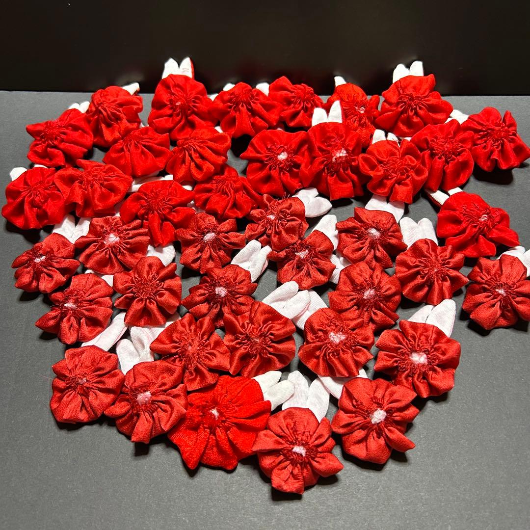 ハンドメイド雑貨【うさぎ顔パーツ】40個