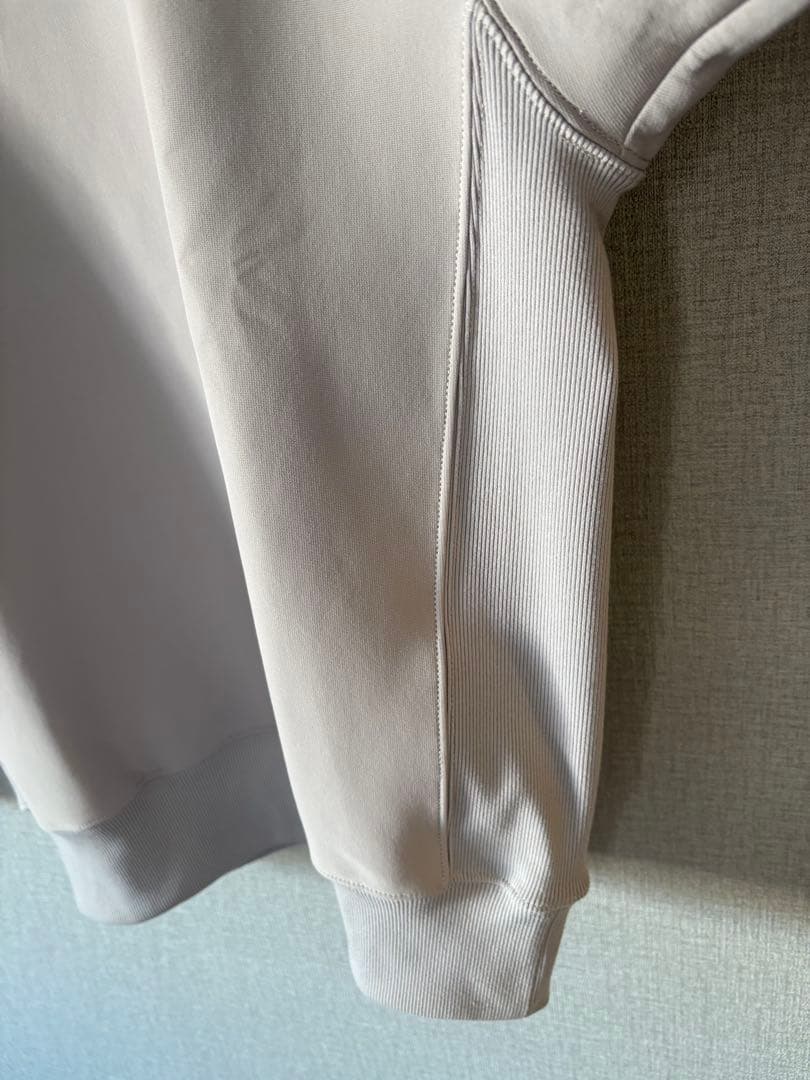 ユナイテッドアローズゴルフ　クルーネック　ニットトレーナー　サックスグレー　XS