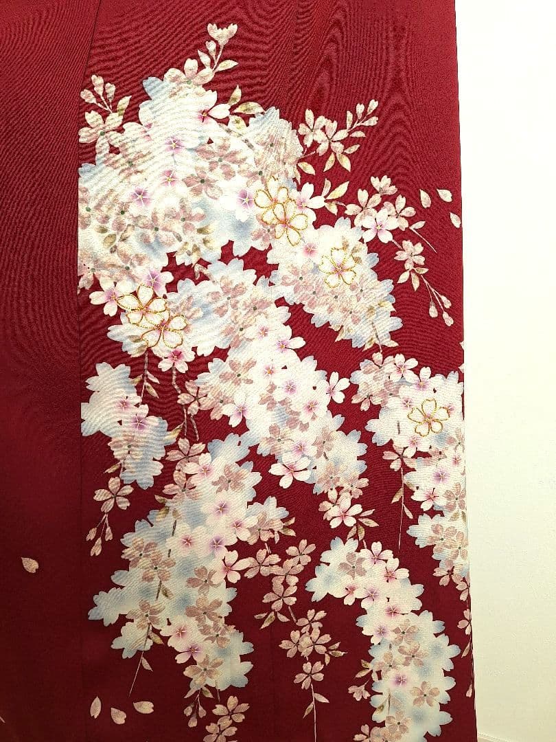 着物リメイクワンピース3703