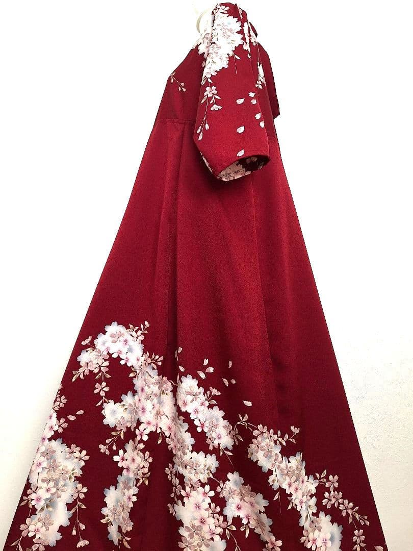 着物リメイクワンピース3703